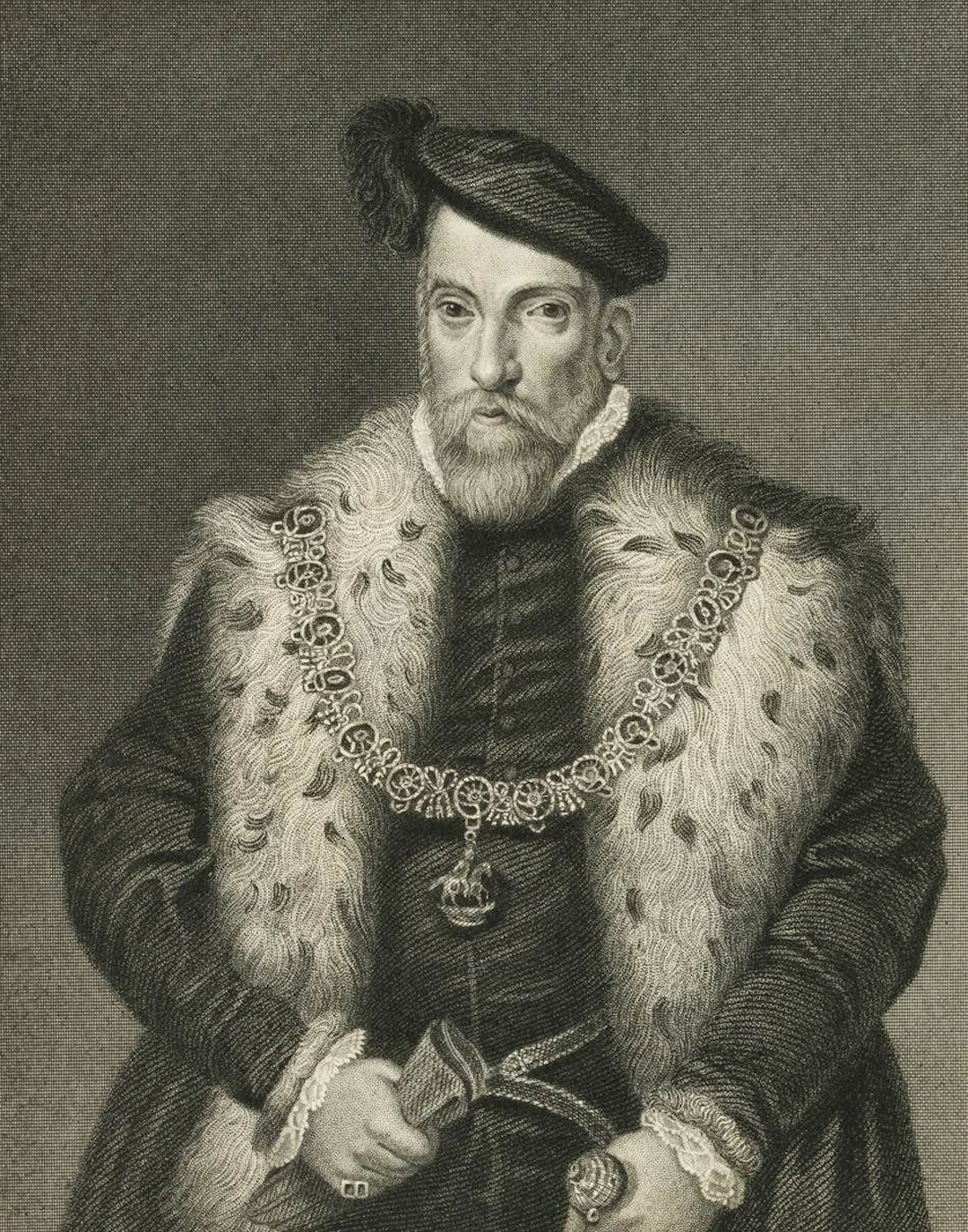 ROBINSON (19th), Henry Fitzalan, around 1830, Steel engraving Robinson