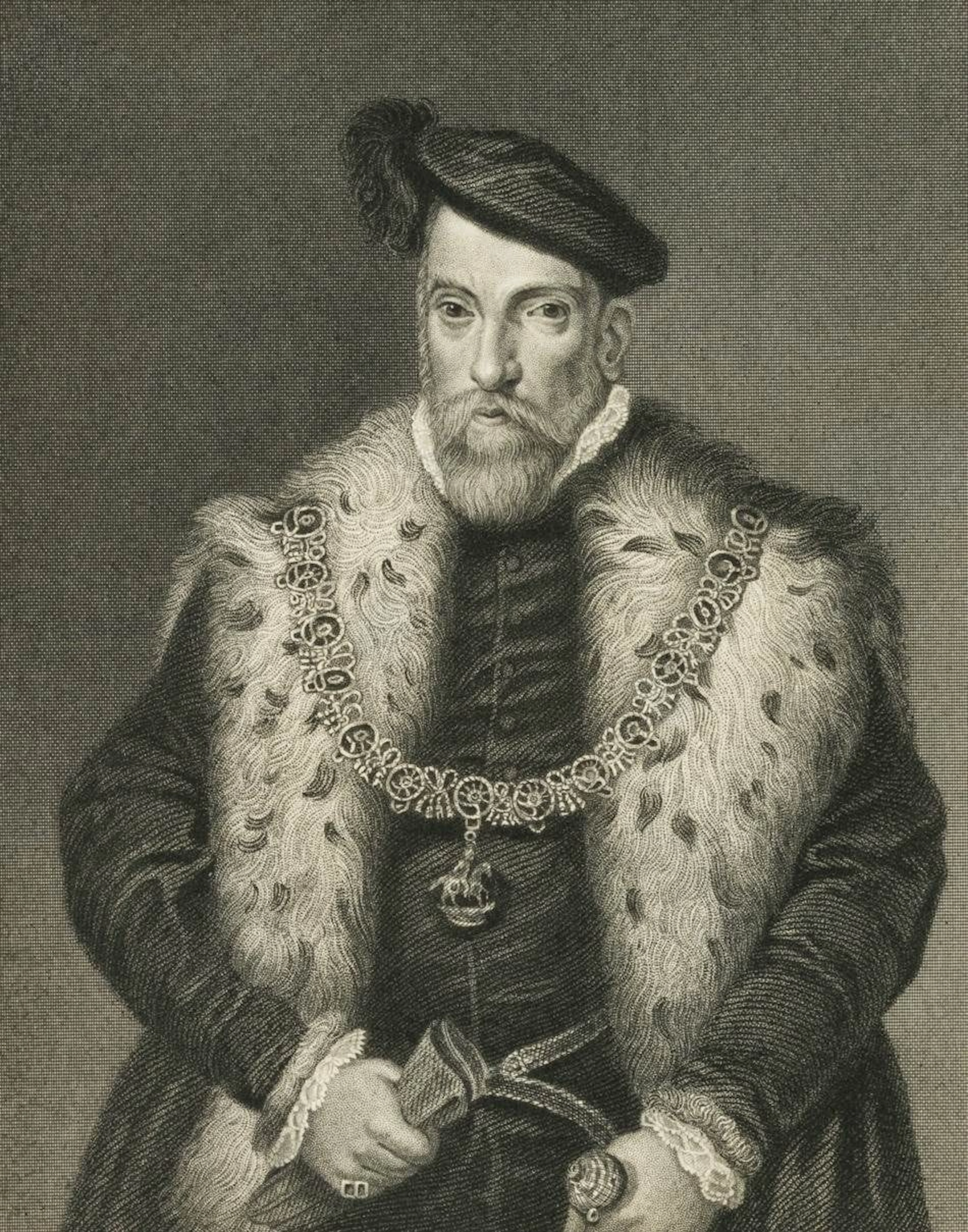 ROBINSON (19th), Henry Fitzalan, around 1830, Steel engraving Robinson