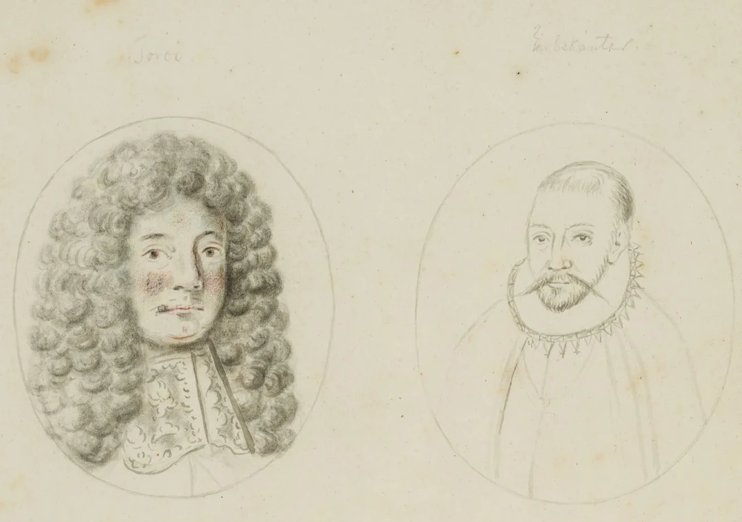 Unknown (18th century), Portrait with an allonge wig, around 1770