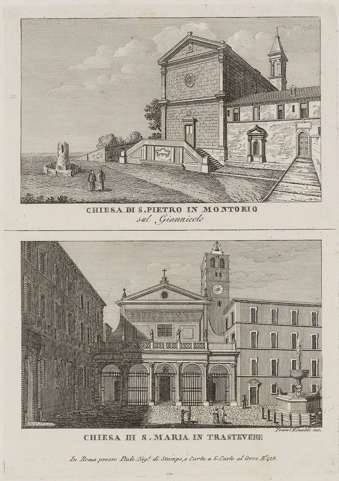 F. RINALDI (19th century) after an unknown artist (19th century)