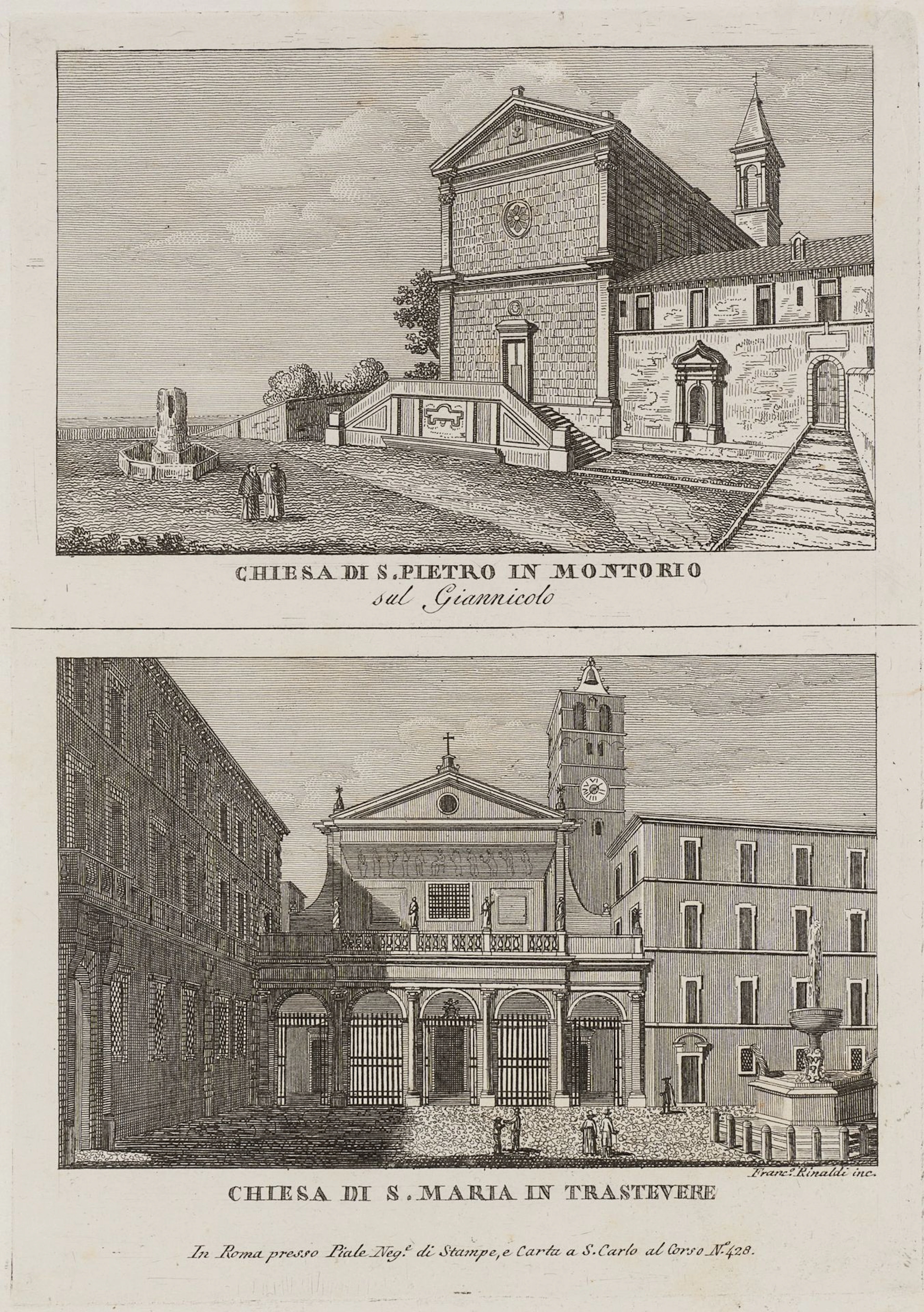 F. RINALDI (19th century) after an unknown artist (19th century)