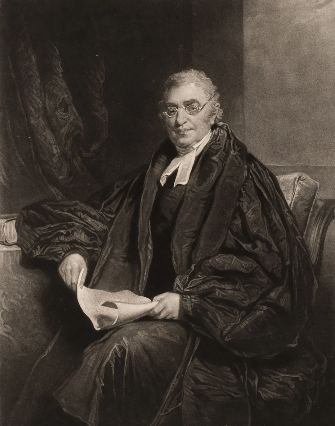C. TURNER (*1773) after OWEN (*1769), Portrait of A. Bell (1753–1832)