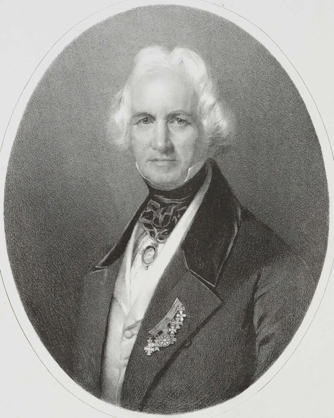 J. FRIEDLEIN (*1771) after L'ALLEMAND (*1809), Portrait of Christian