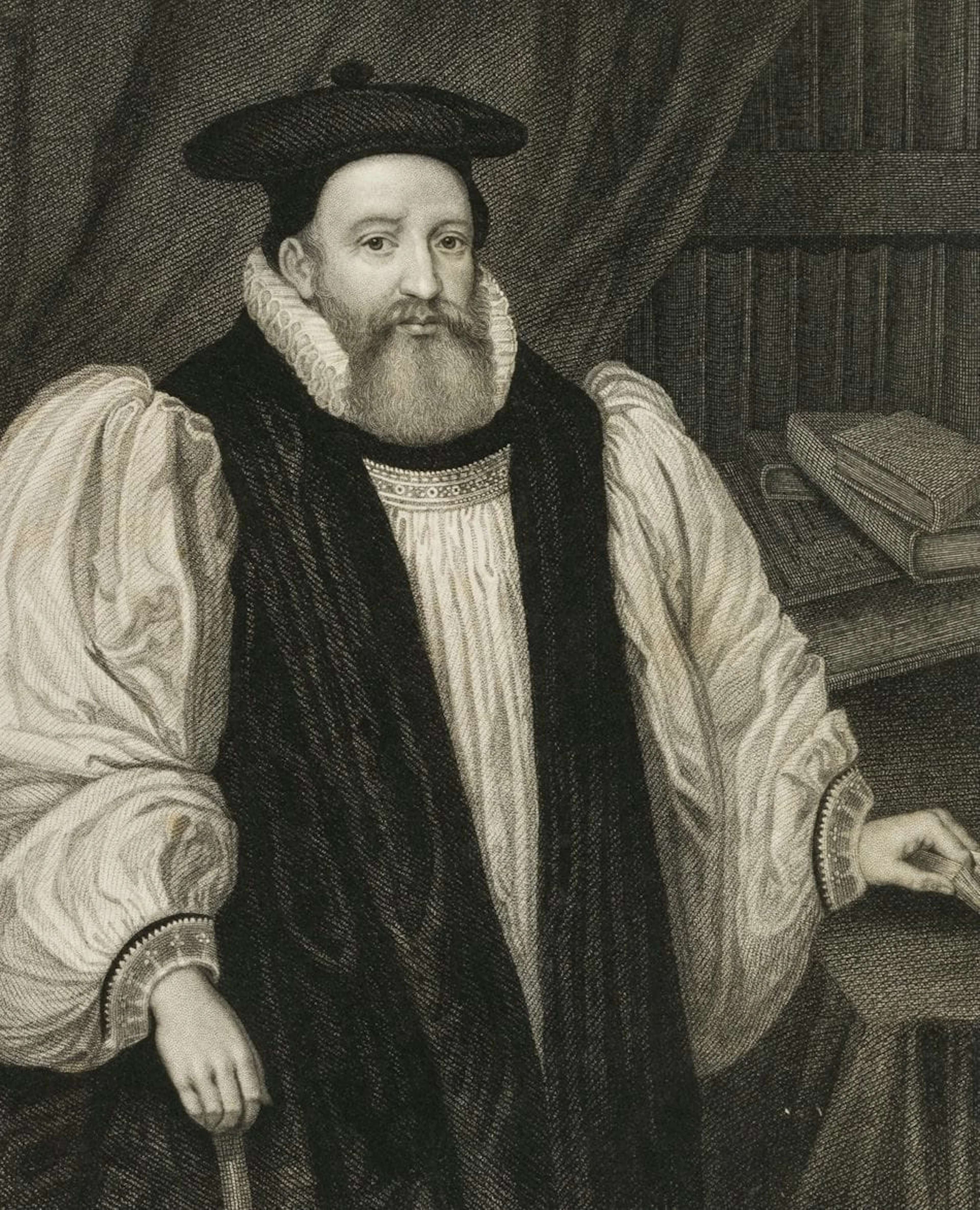 W. MOTE (1803-1871), George Abbot, around 1840, Steel engraving William