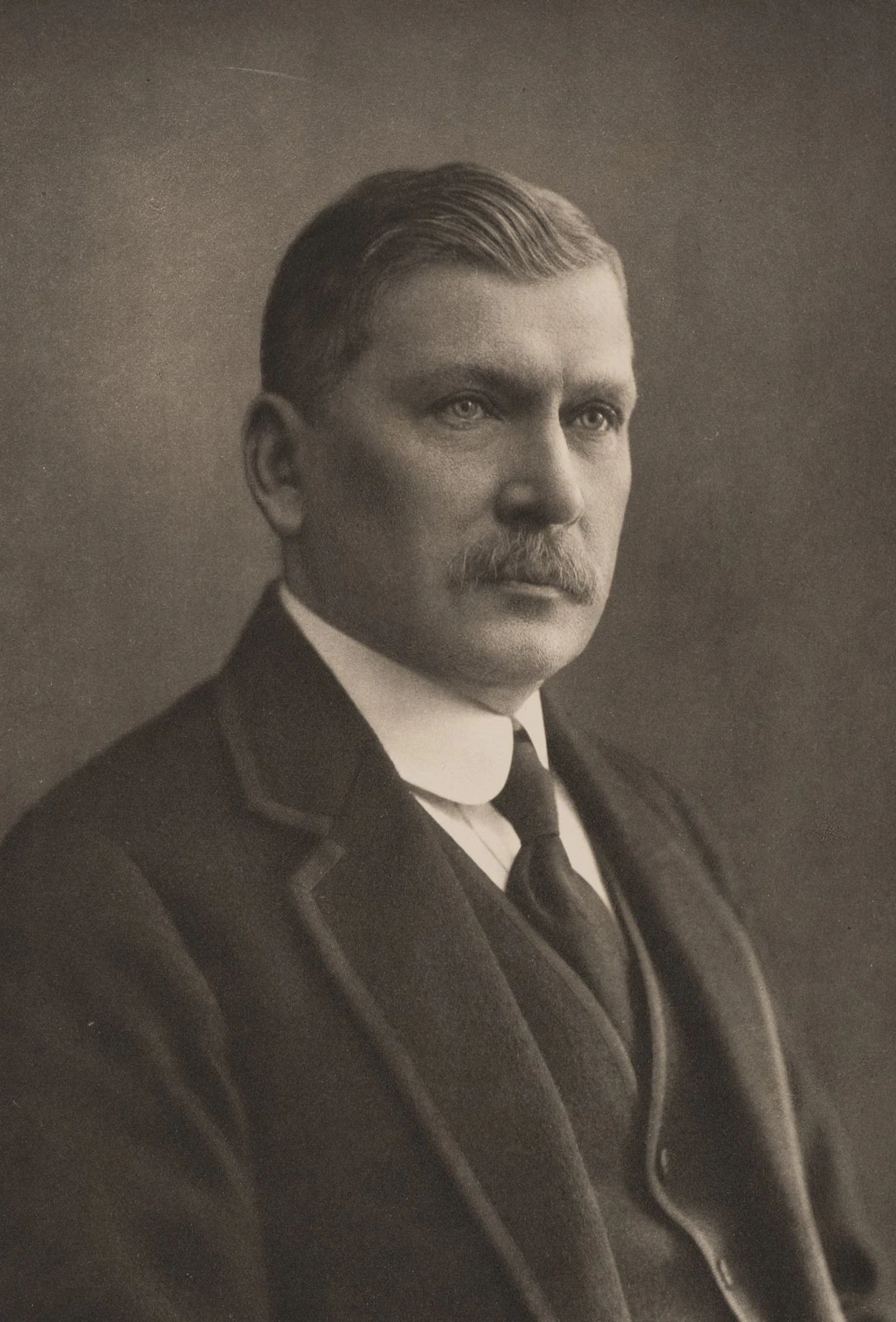 B. BING (20th), Portrait of a Man in a Suit, Photogravure B. Bing