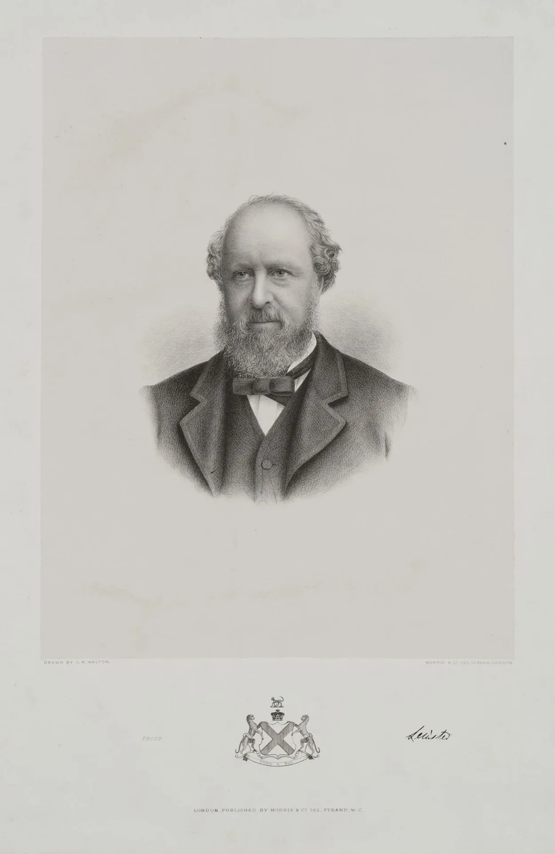 C. WALTON (1805-1890), Augustus Frederick Fitzgerald, 3rd Duke of