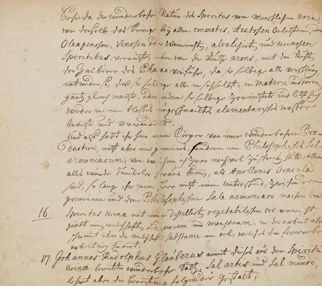 Unknown (19th), Handwritten treatise, Ink Unknown (19th century):