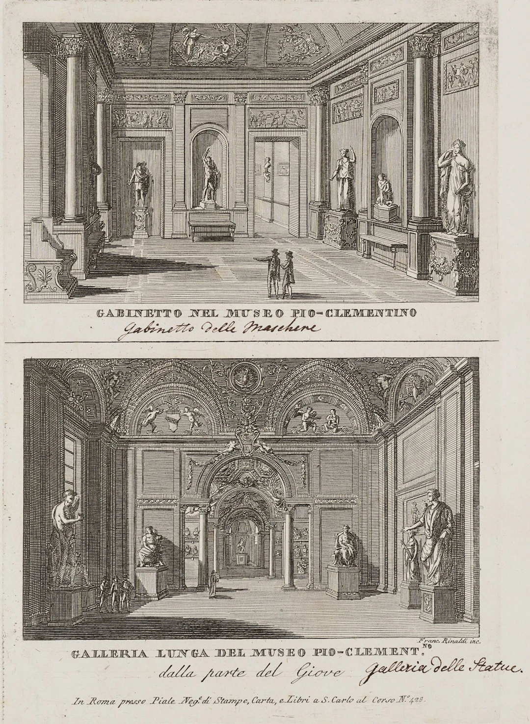 F. RINALDI (19th century) after an unknown artist (19th century)