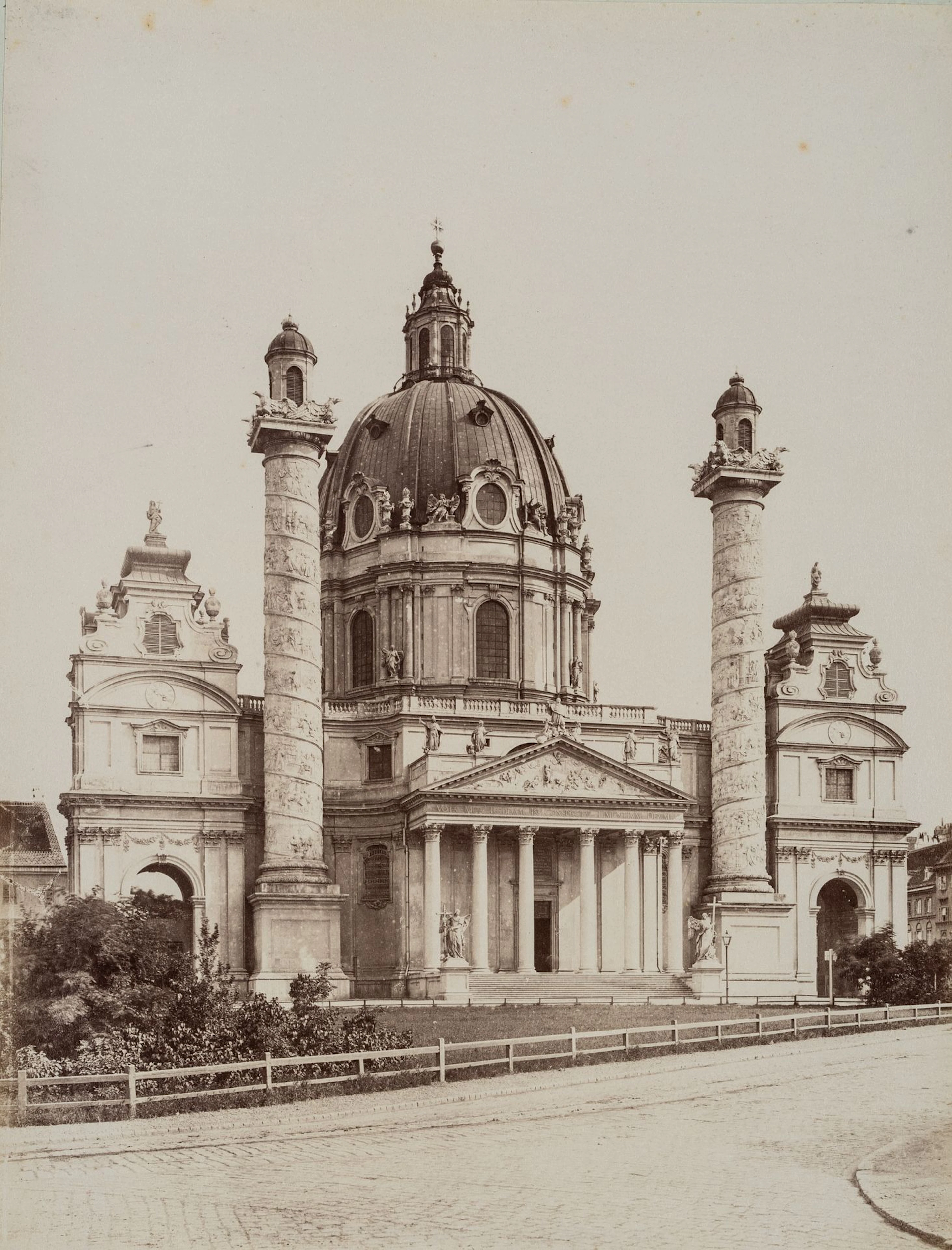 Unknown (19th century), St. Charles’ Church, Vienna, Baroque church