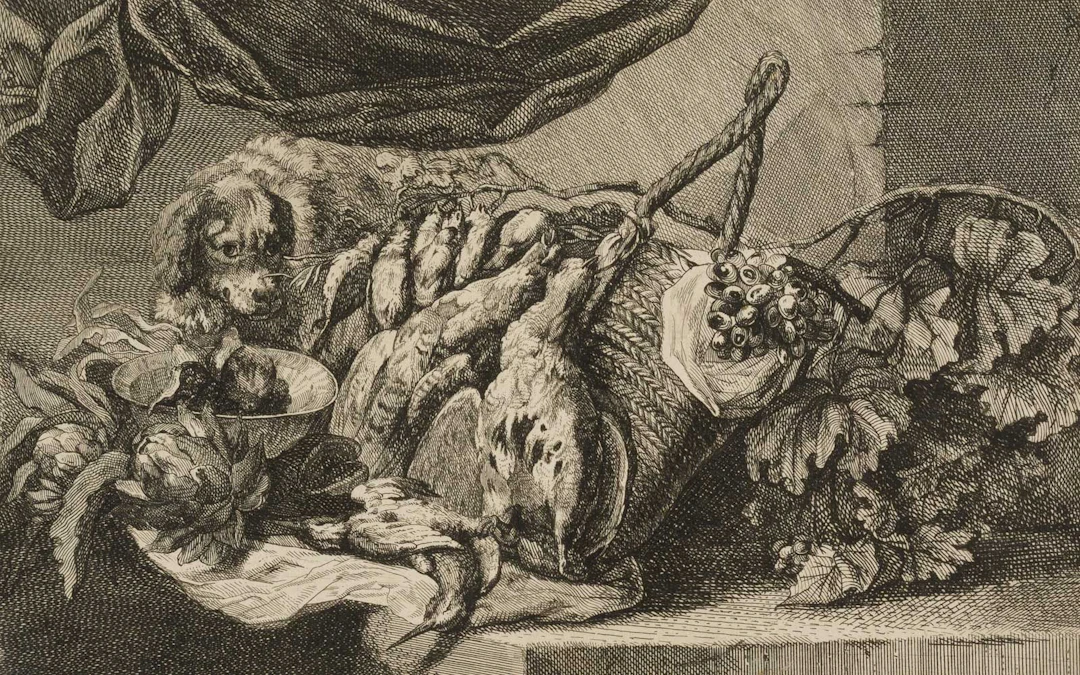 A. PRENNER (*1683) after FYT (*1611), Bird and Grapes, Still Life