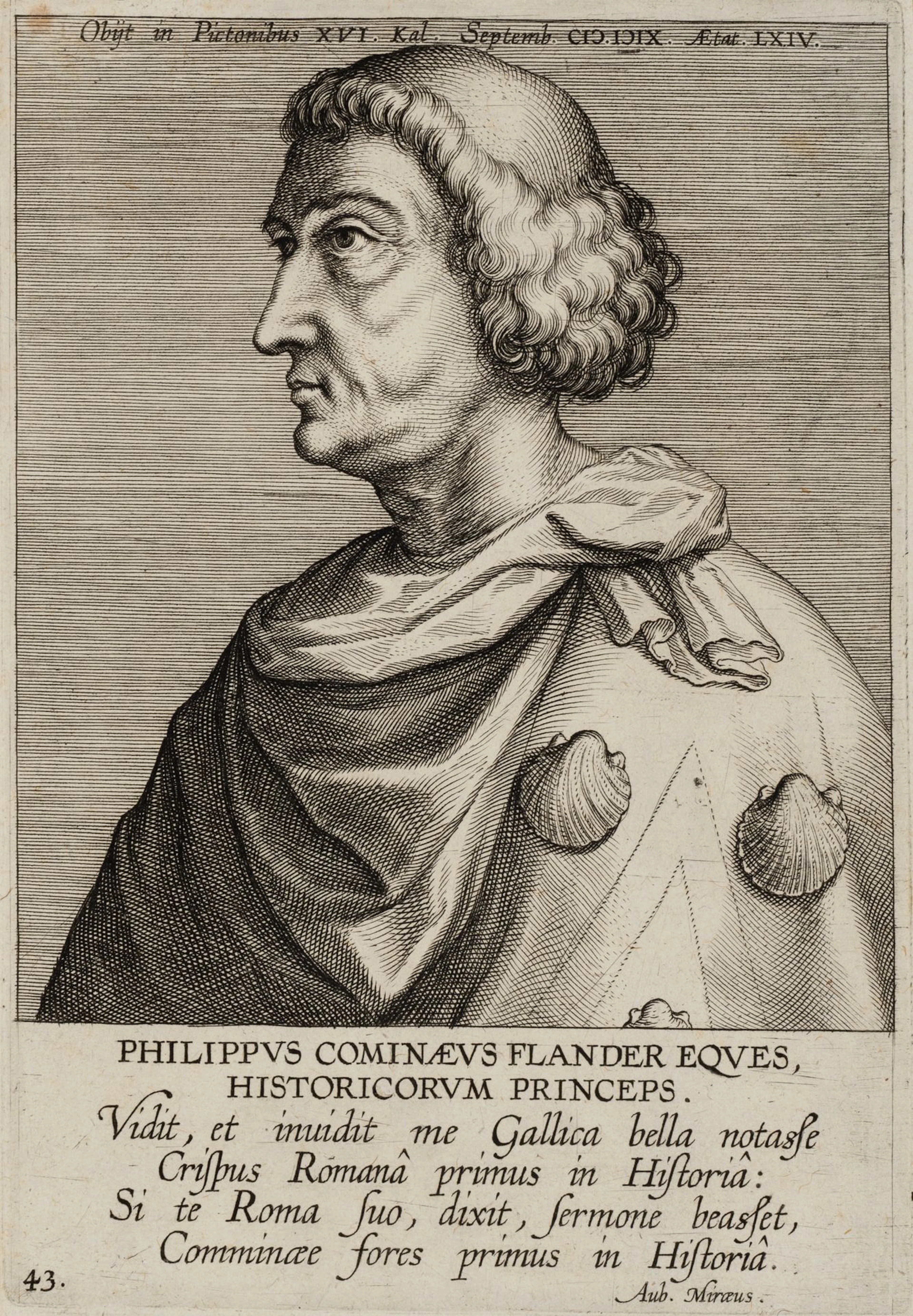 Unknown (16th century), Portrait of a Man: Philippe de Commines, after