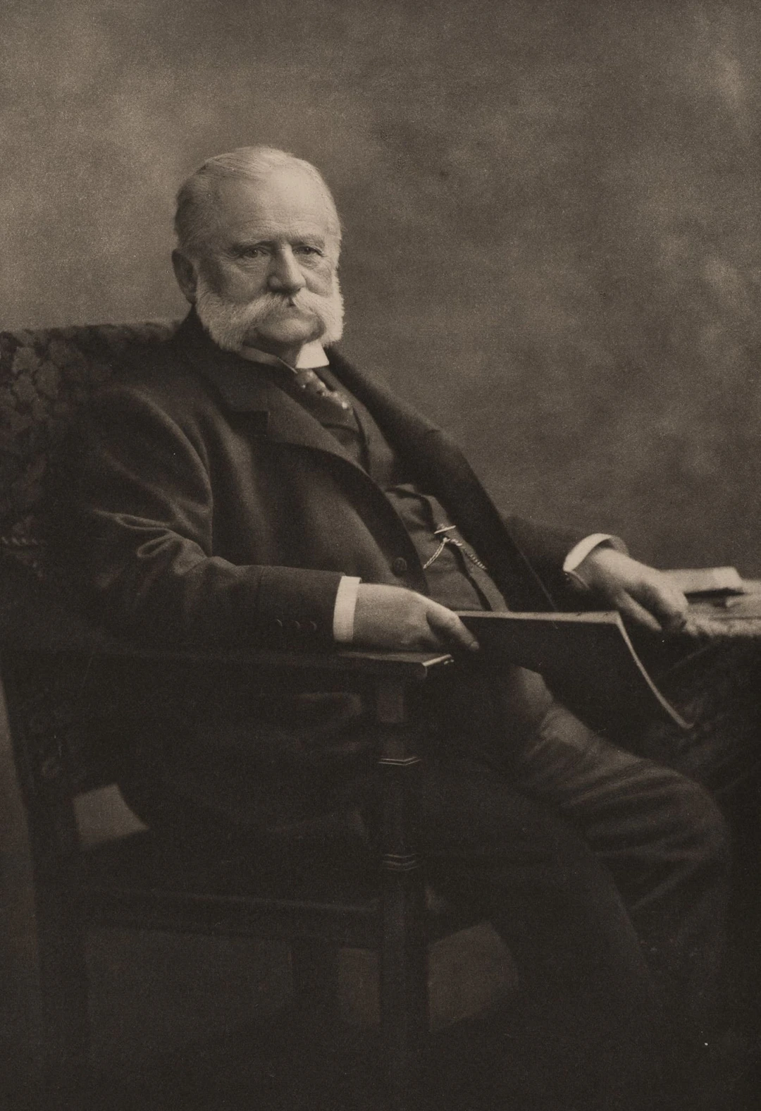 C. PIETZNER (20th), Portrait of an elderly man, Photogravure C Pietzner