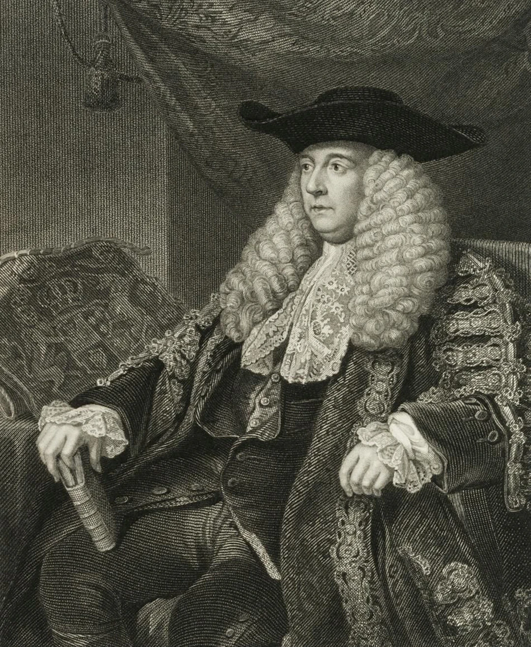 ROBINSON (19th), Charles Pratt, around 1835, Steel engraving Robinson