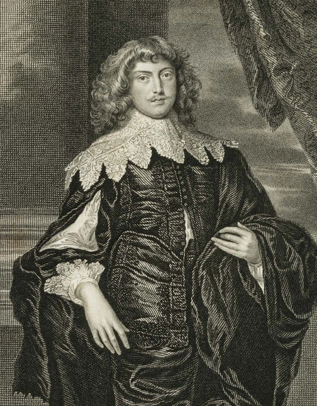 WRIGHT (19th), George Digby, around 1830, Steel engraving Wright (19th