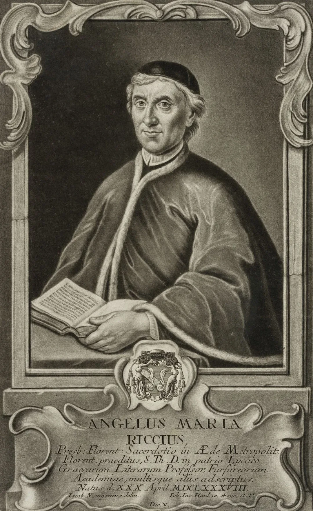 J. HAID (1704–1767), Classical philologist Angiol Maria Ricci (b.