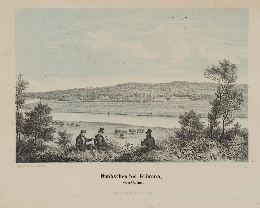 J. FRITZSCHE (19th century) after WEIBEZAHL (19th century), Nimbschen