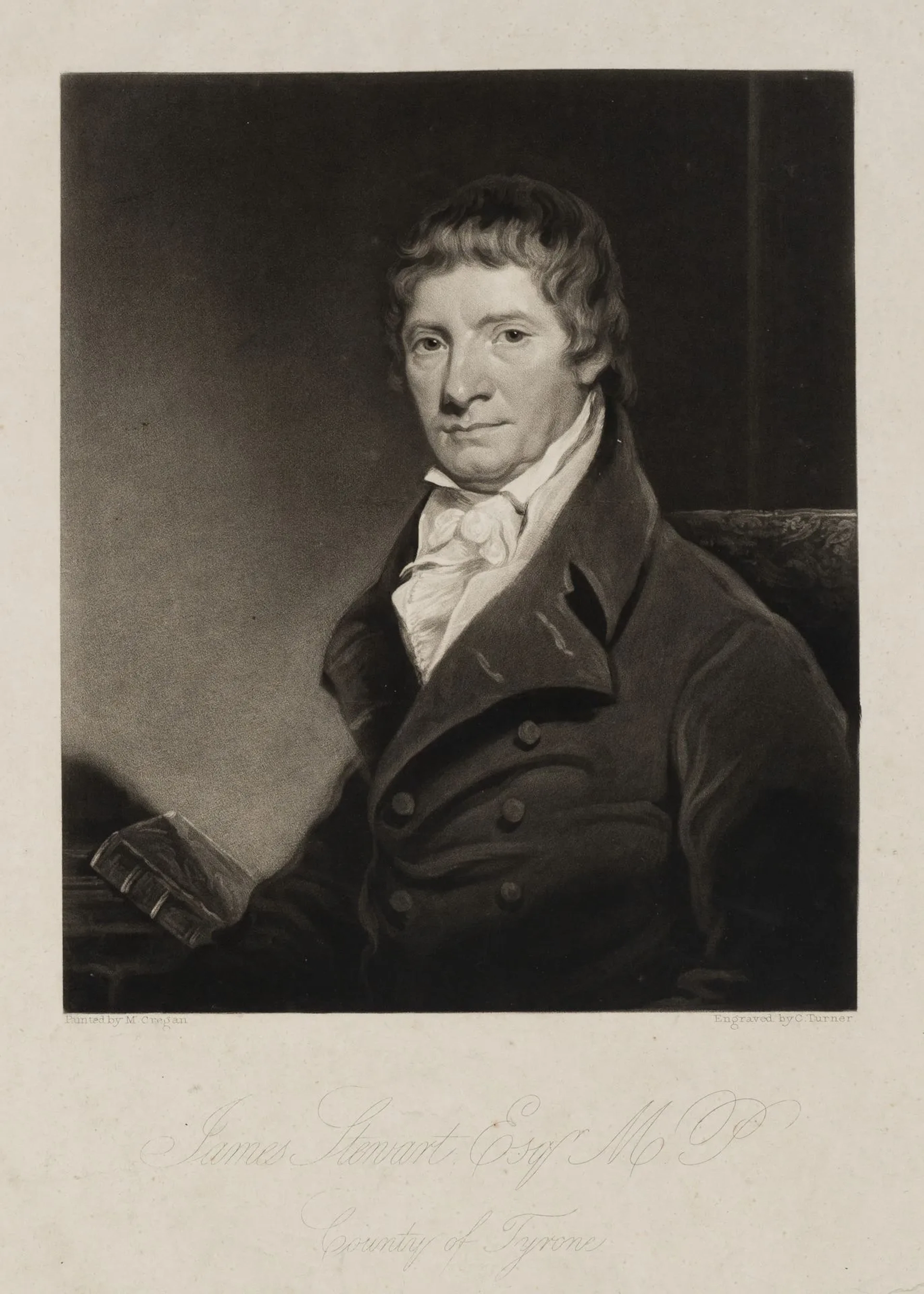 C. TURNER (*1773) after CREGAN (*1788), A Portrait of James Stewart