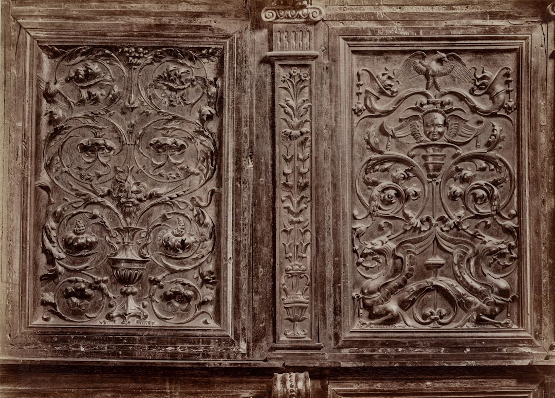 FRATELLI ALINARI (19th century), Carvings, choir stalls, Assisi Cathedral