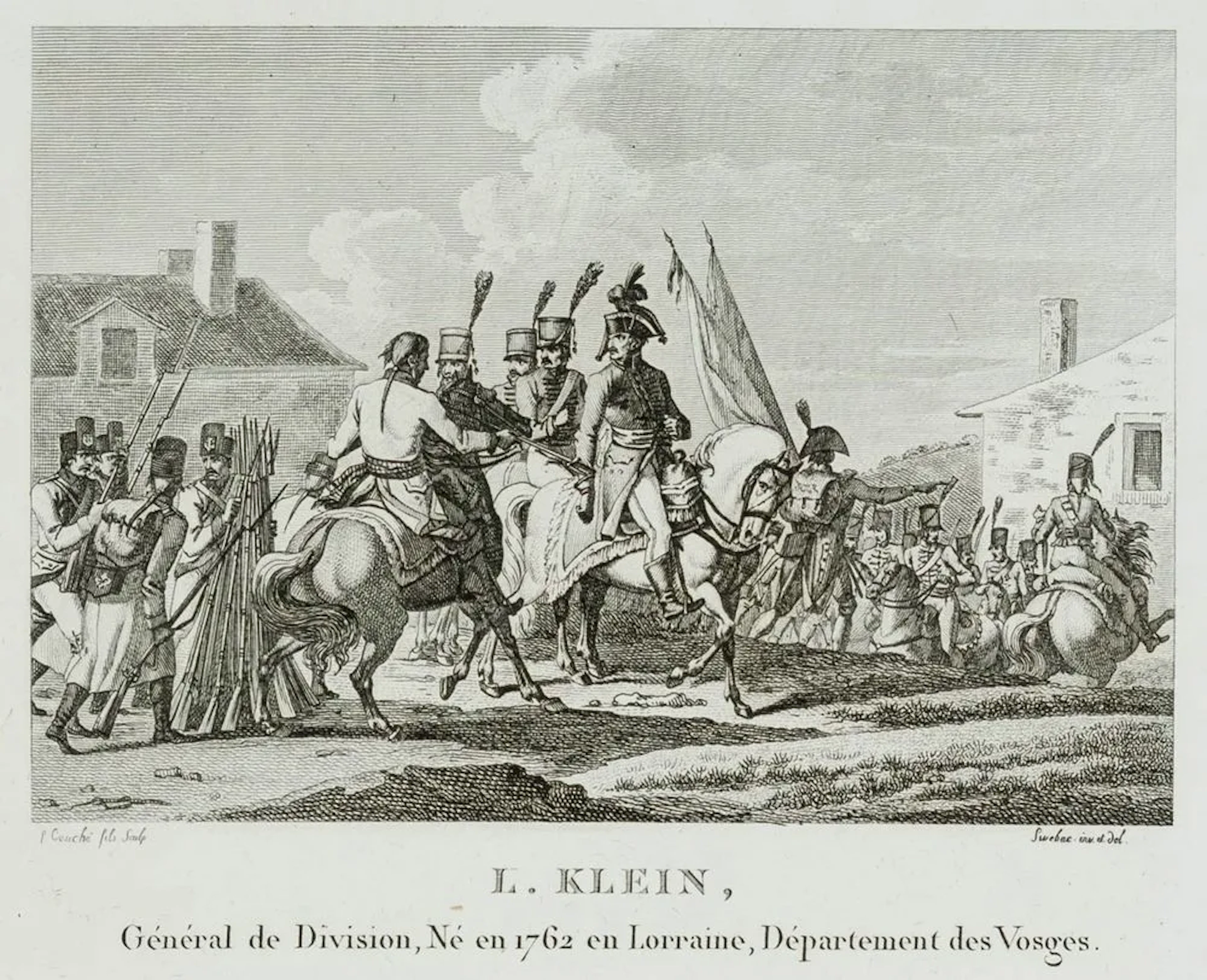 Unknown (19th century), General L. Klein (born 1772), Etching Unknown