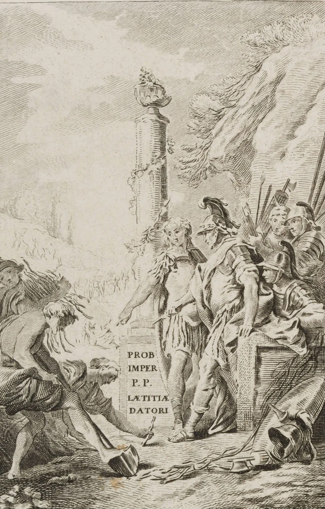 J. BAS (*1707) after BOUCHER (*1703), *The Vineyard Planted in the