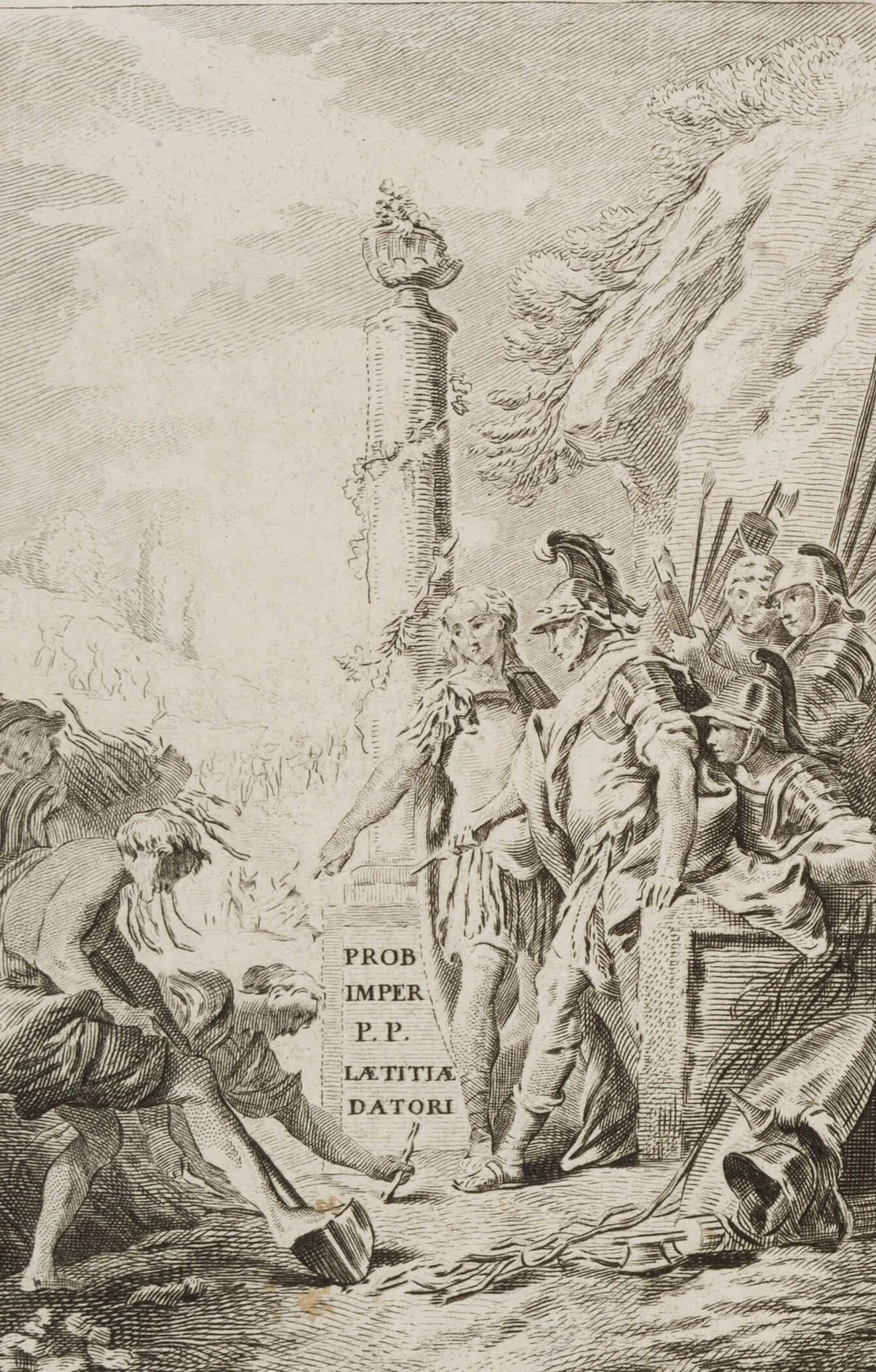 J. BAS (*1707) after BOUCHER (*1703), *The Vineyard Planted in the