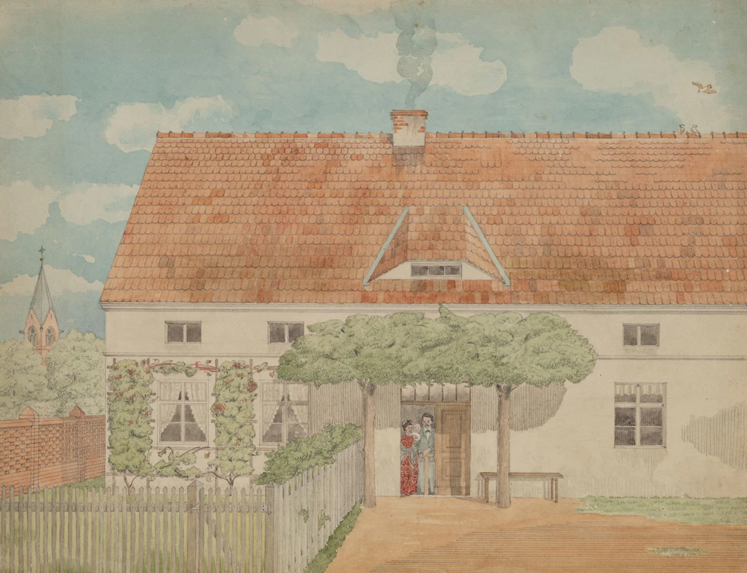 Unknown (19th), A Country Getaway with the Family in a Country House