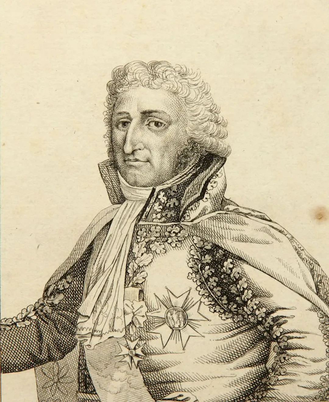 J. TASSAERT (*1765) after TRÉZEL (*1782), Ch. François Augereau, Etching