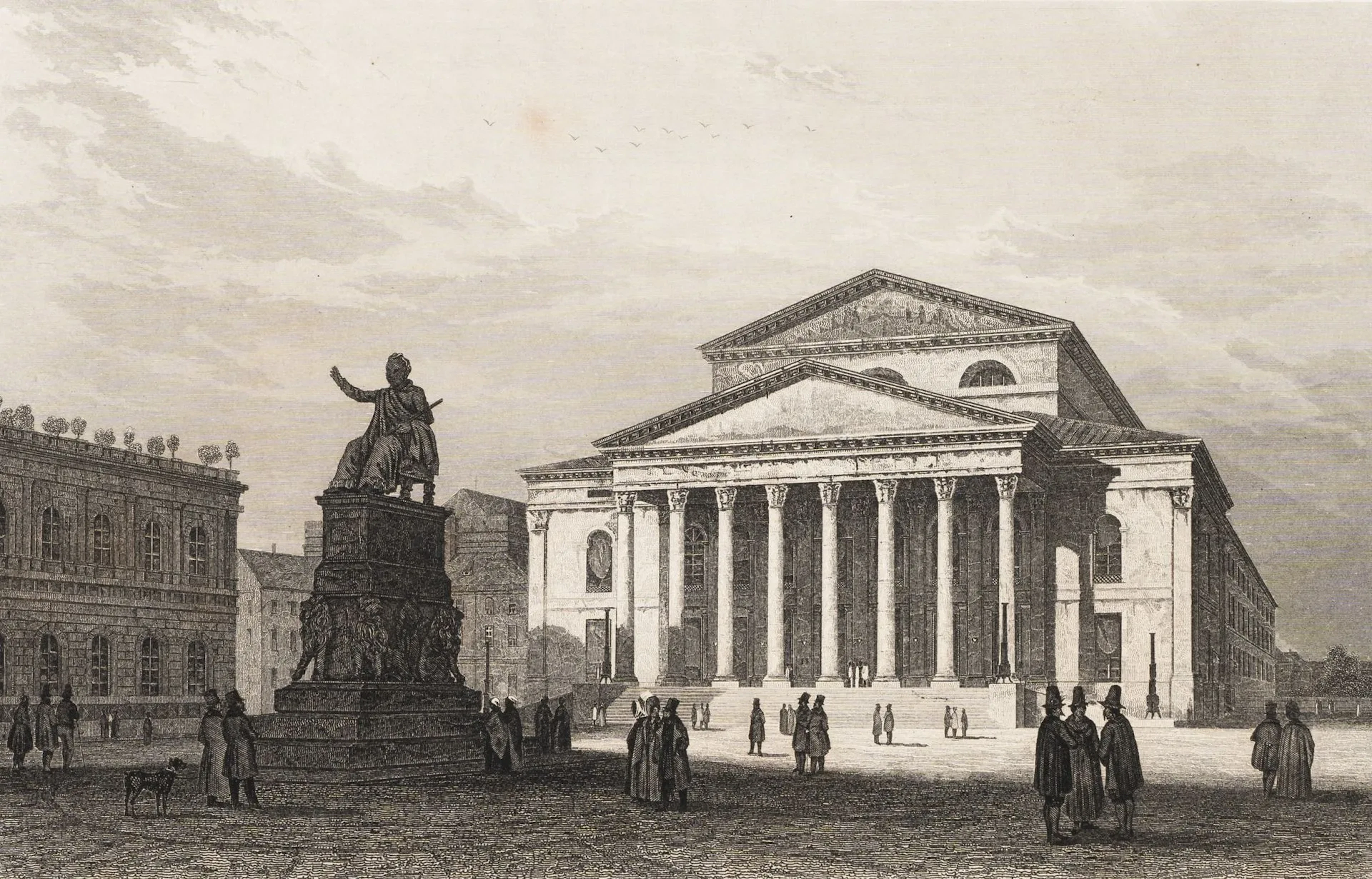 L. HOFFMEISTER (19th century) after HOFFMEISTER (19th century), Max-Joseph-Platz