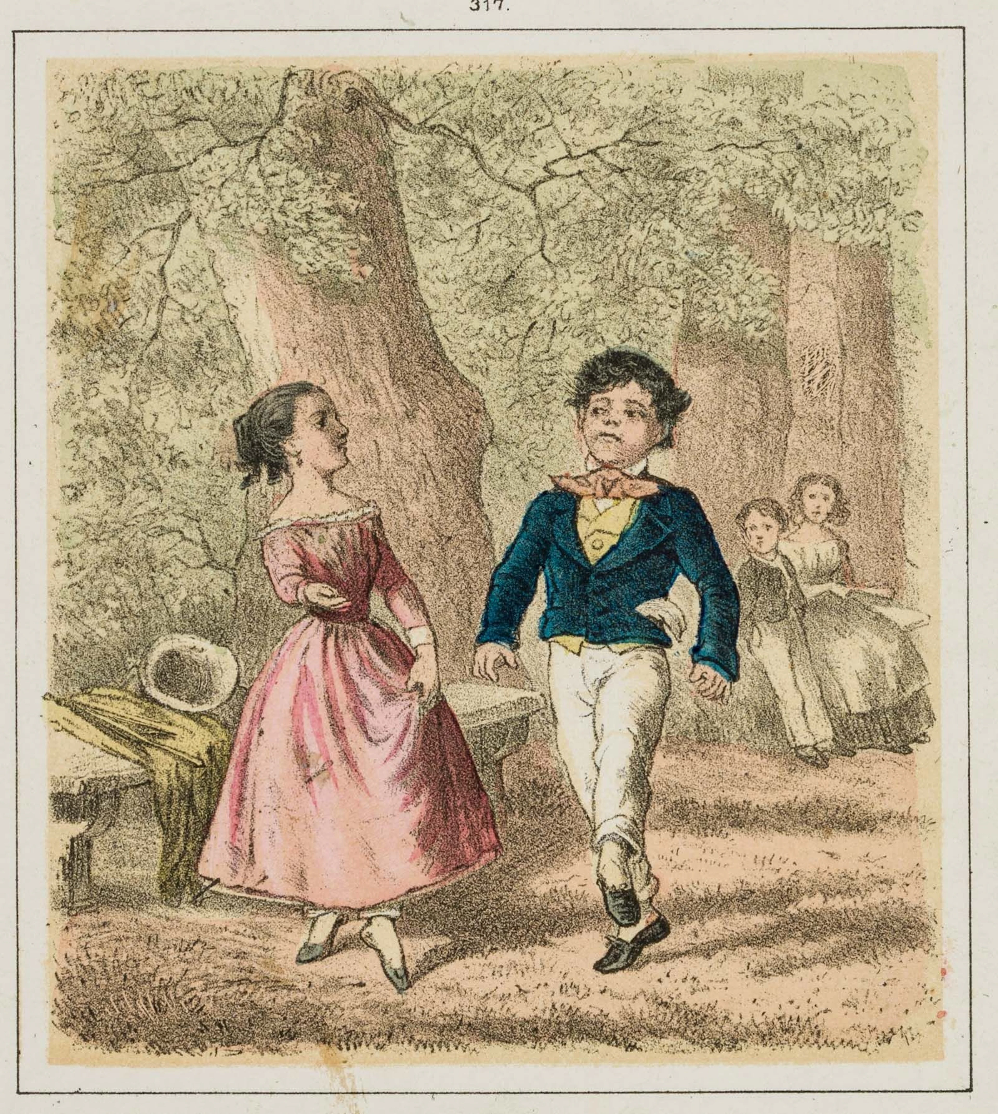 T. HOSEMANN (1807–1875), *The Little Cavalier*, *Welcome*, ca. 1849
