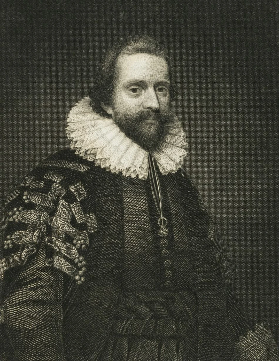 E. FINDEN (1791-1857), Lionel Cranfield, around 1830, Steel engraving