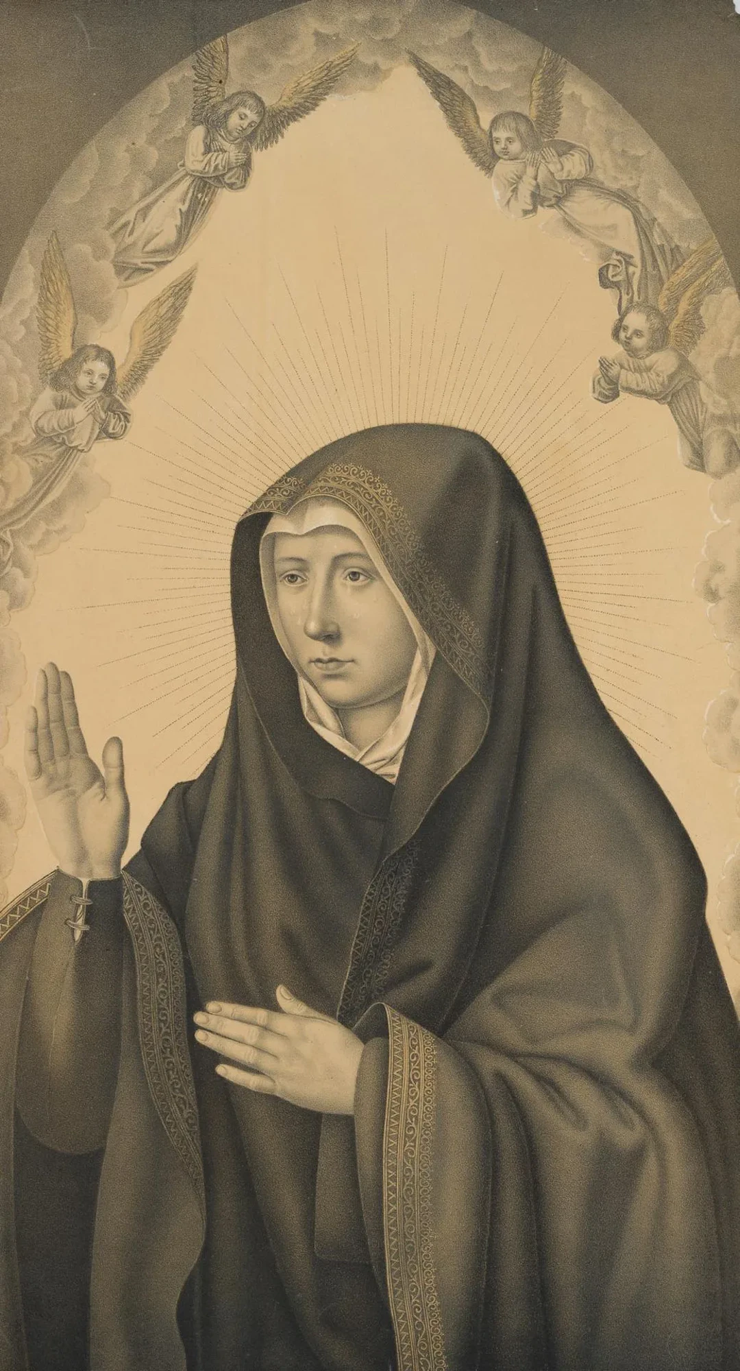J. STRIXNER (*1782) after Unknown (16th), Mater Dolorosa. Our Lady