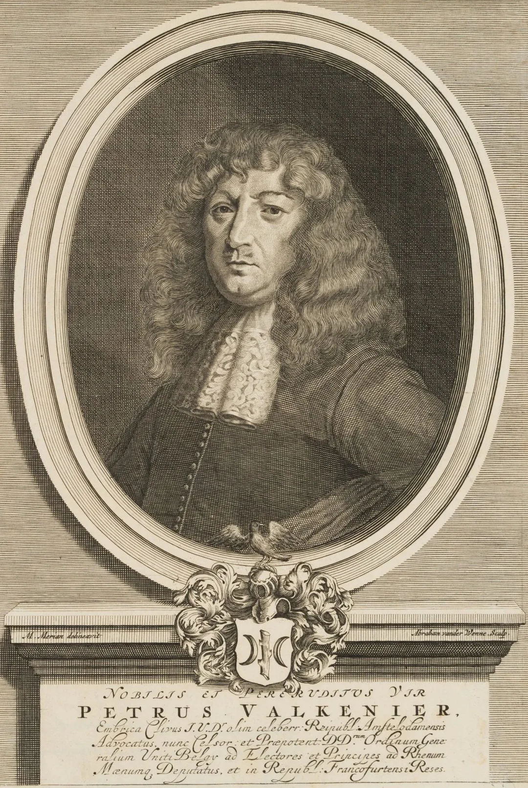 A. WENNE (*1656) after MERIAN (*1593), Pieter Valckenier (born 1641)