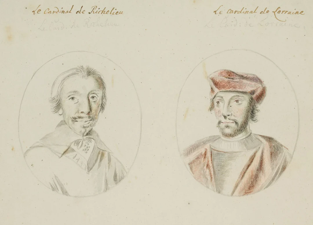 Unknown (18th century), Cardinal Richelieu and de Lorraine, around