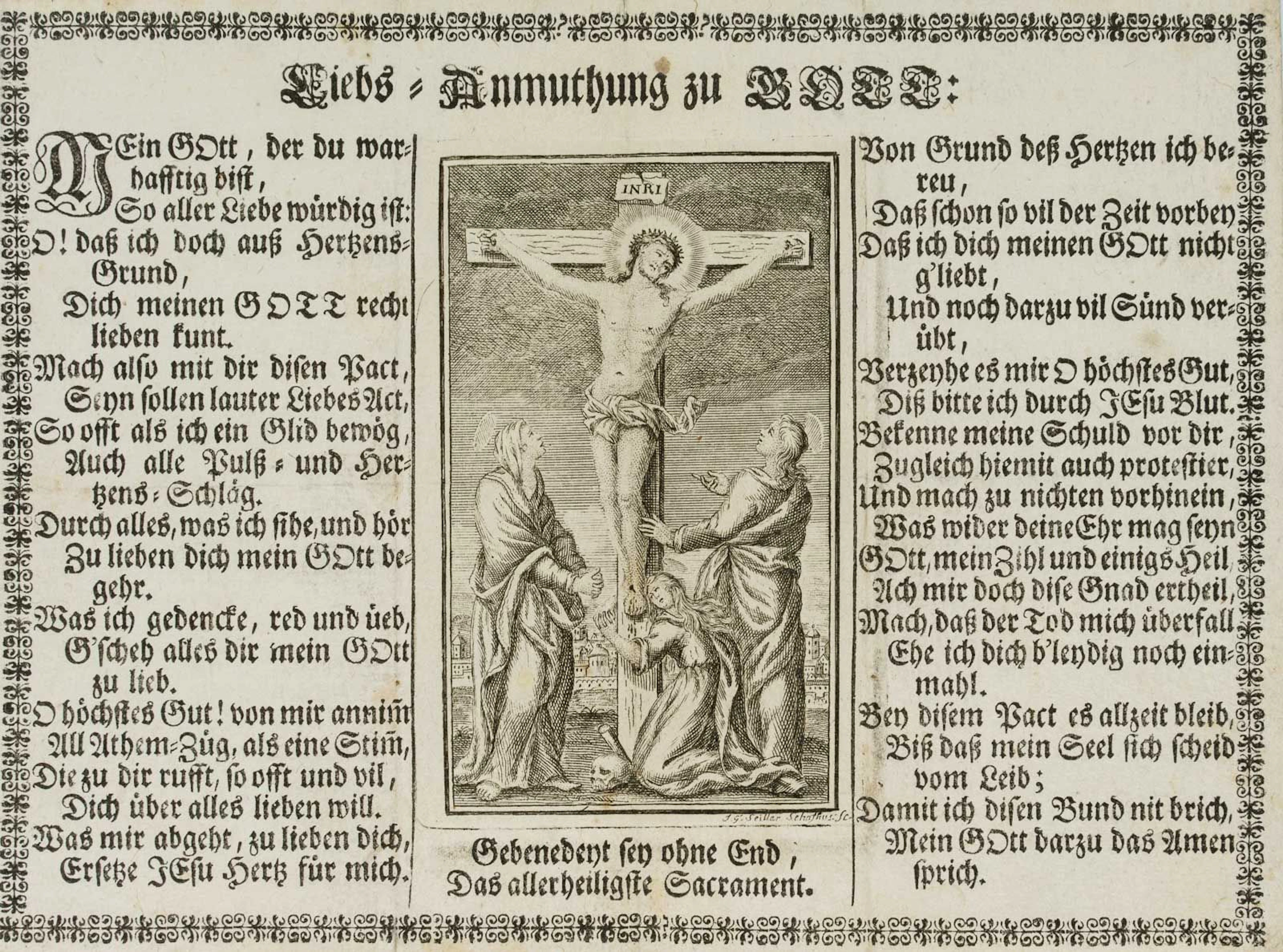 J. SEILLER (1663-1740), Commendation, hymnal... | Religious books: bids