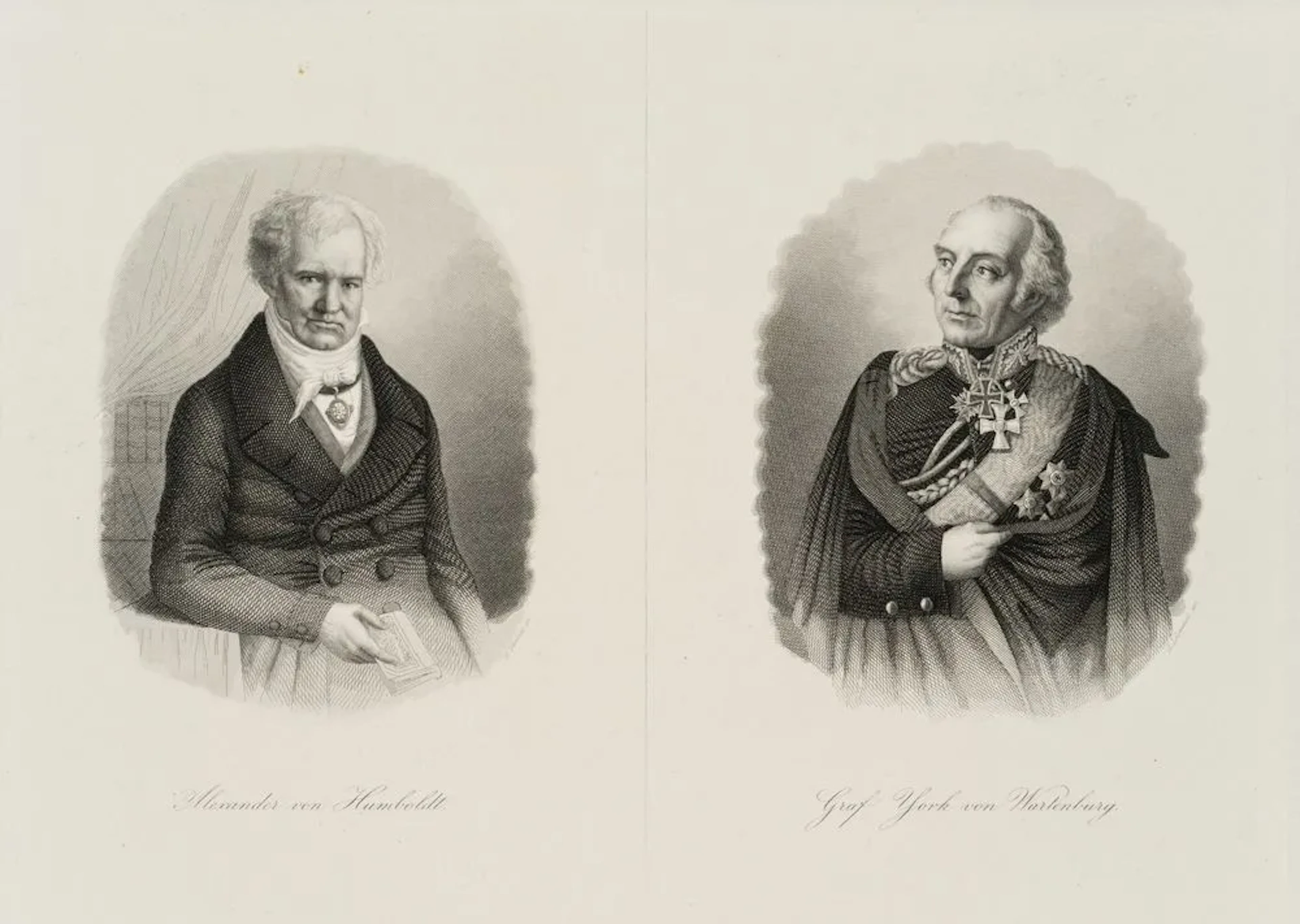M. LÄMMEL (*1849) after Unknown (19th), Alexander von Humboldt and