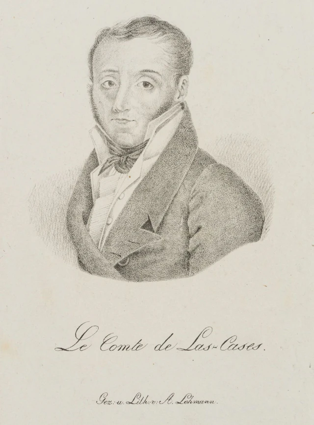G. LEHMANN (1770–1825), Emmanuel de Las Cases (1766–1842), 1817, Lithograph
