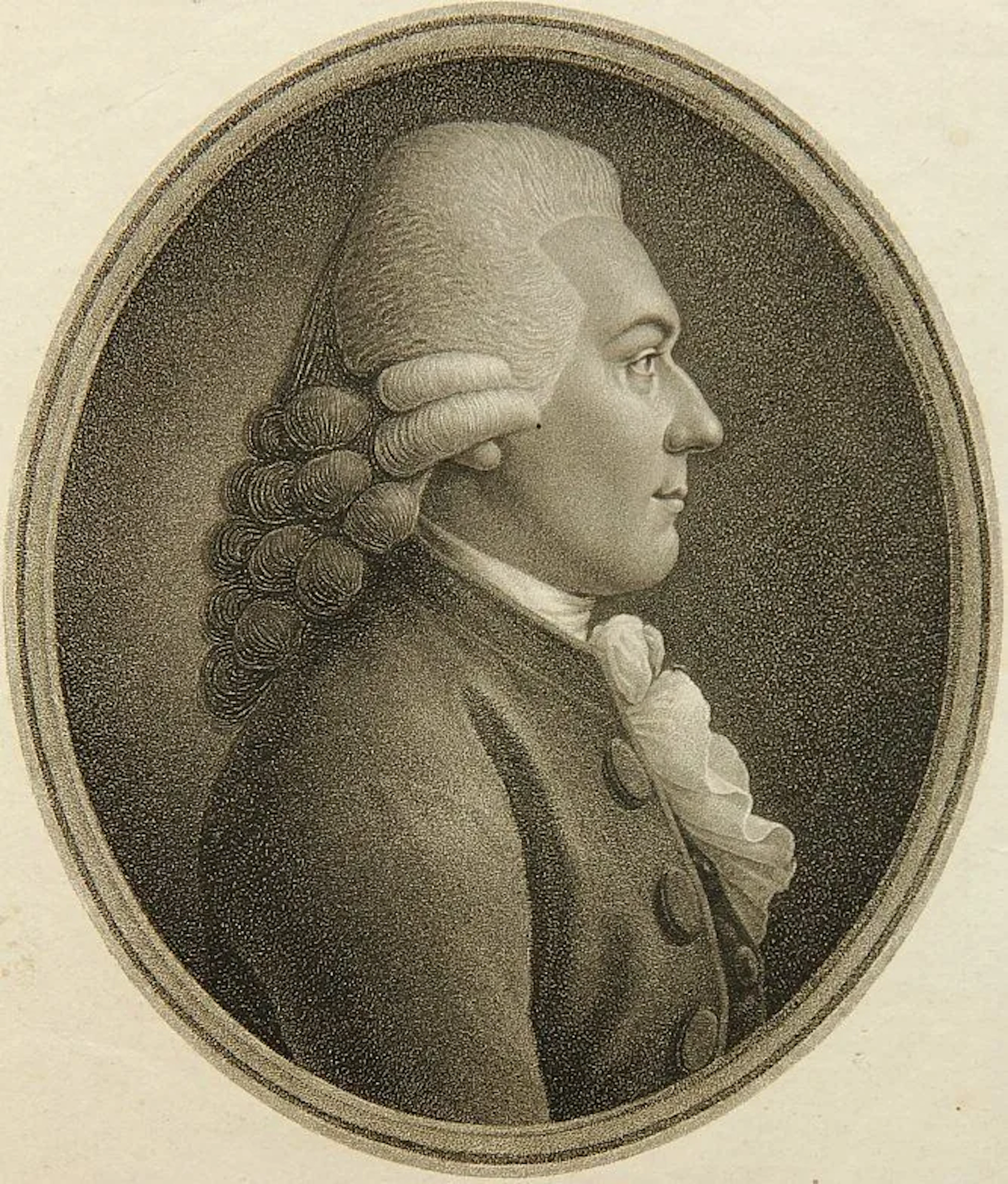 Unknown (19th century), Johann C. F. Seidel (1751–1795), aquatint