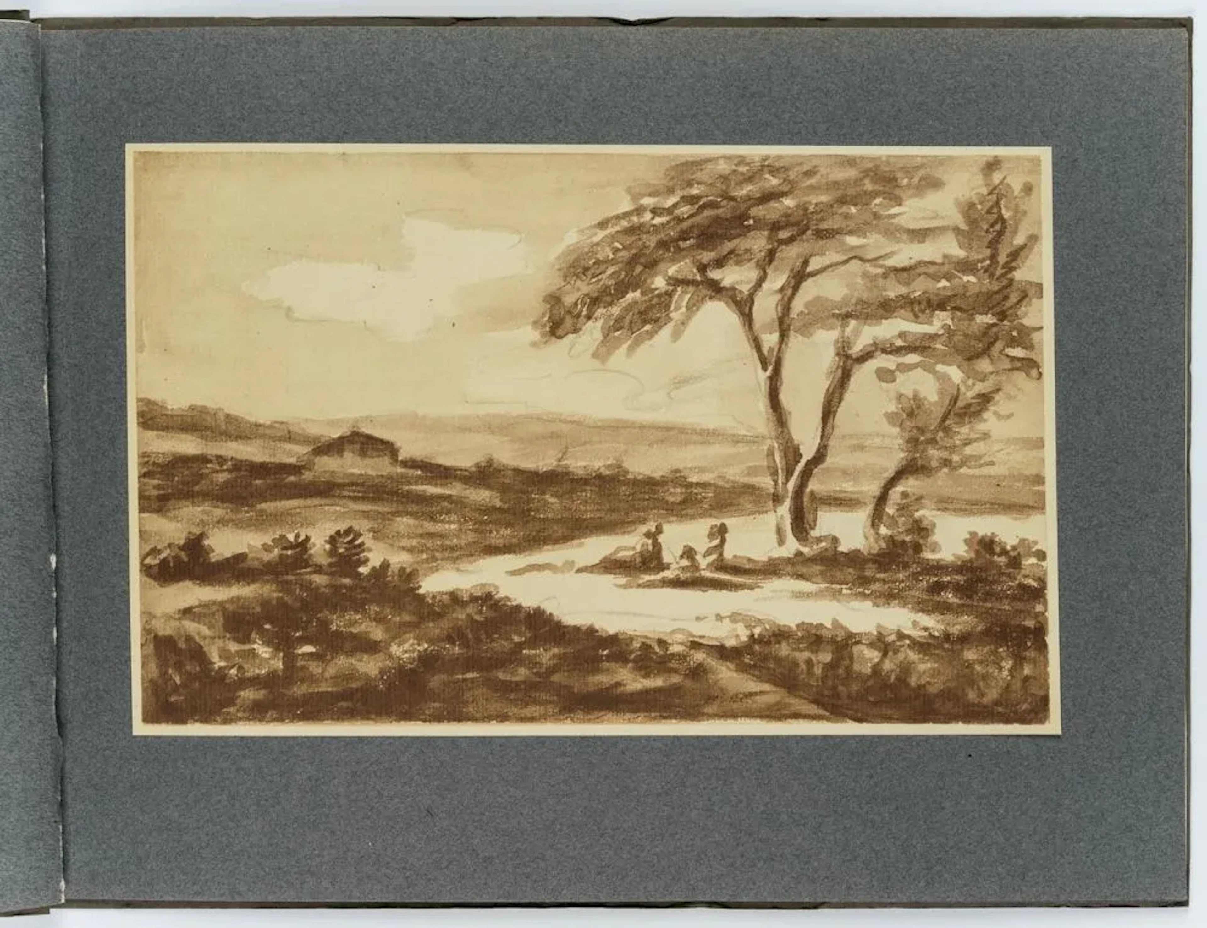 Unknown (20th century), Four of Goethe’s hand-drawn sketches, 1932