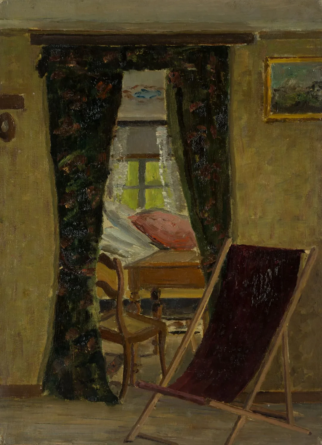 O. BURGER (1892–1968), A Glimpse Inside a Living Room in Ramsau, around