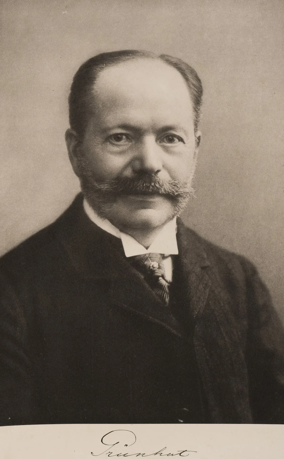 H. KOSEL (1867–1945), Portrait of a Man, Photogravure Hermann Clemens