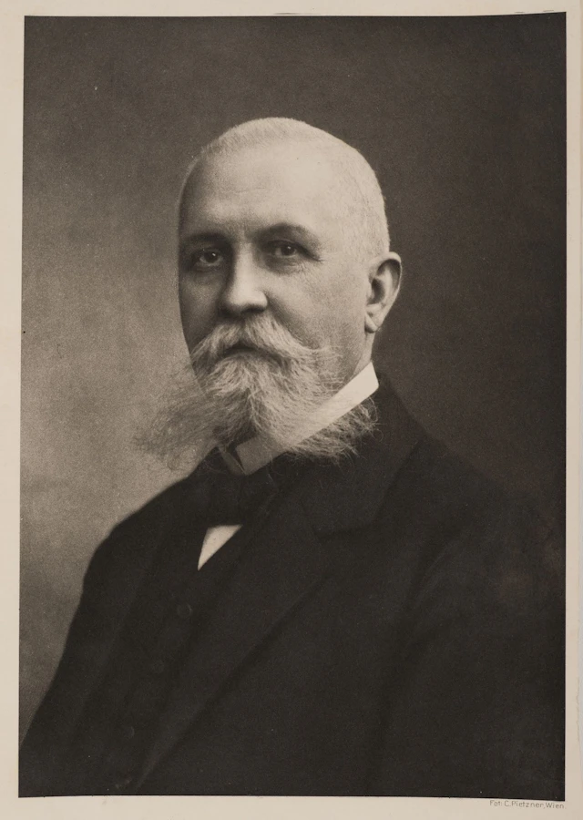 C. PIETZNER (20th), Portrait of Julian Romantschuk, Photogravure C