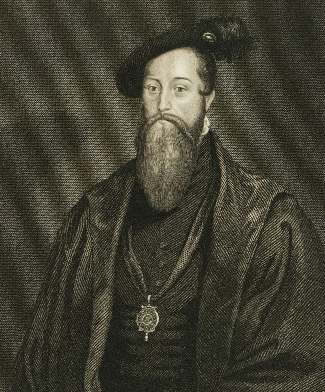WRIGHT (19th), Thomas Seymour of Sudeley, around 1830, Steel engraving