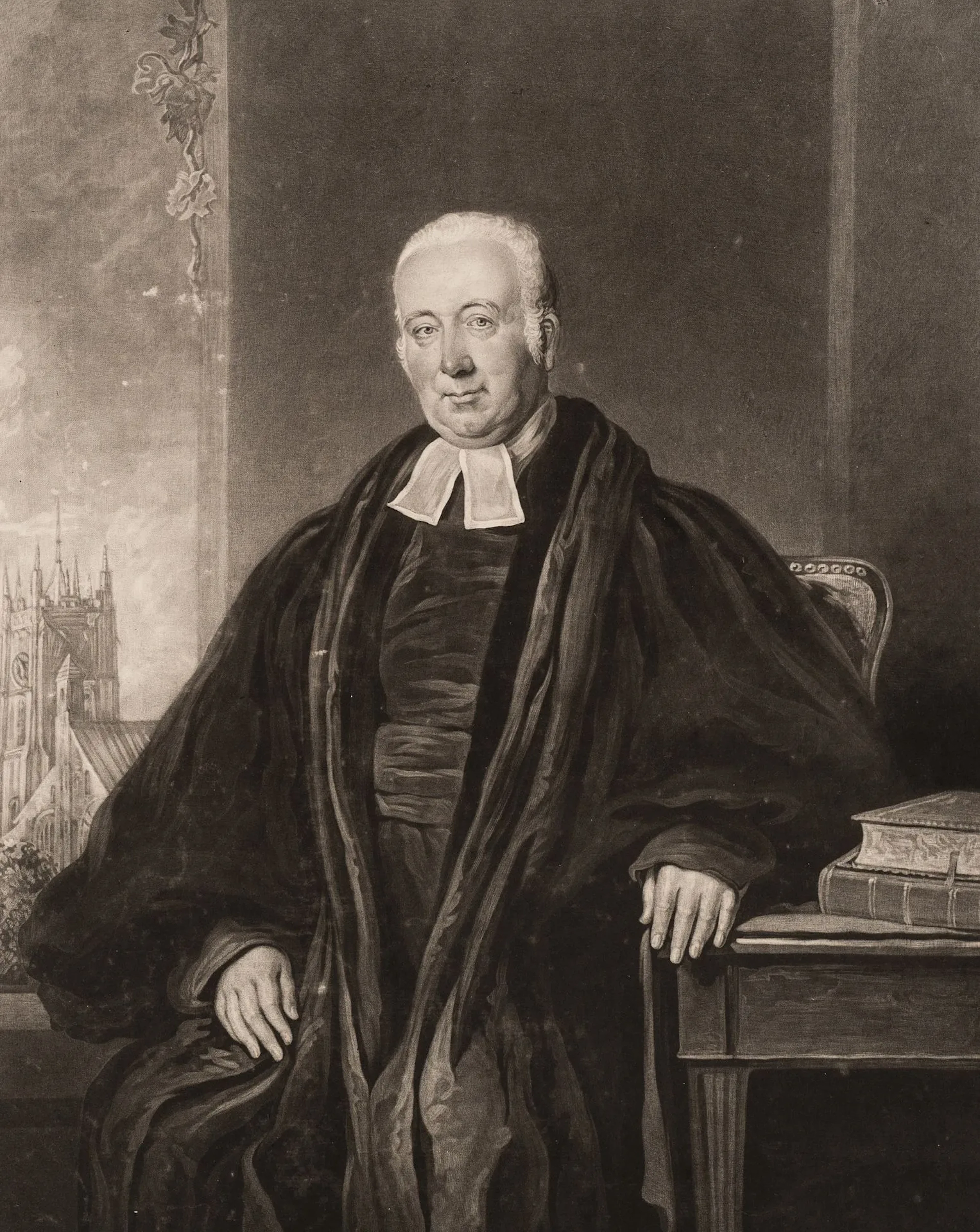 C. TURNER (*1773) after STRUTT (*1784), Reverend Abraham Jobson, Mayor