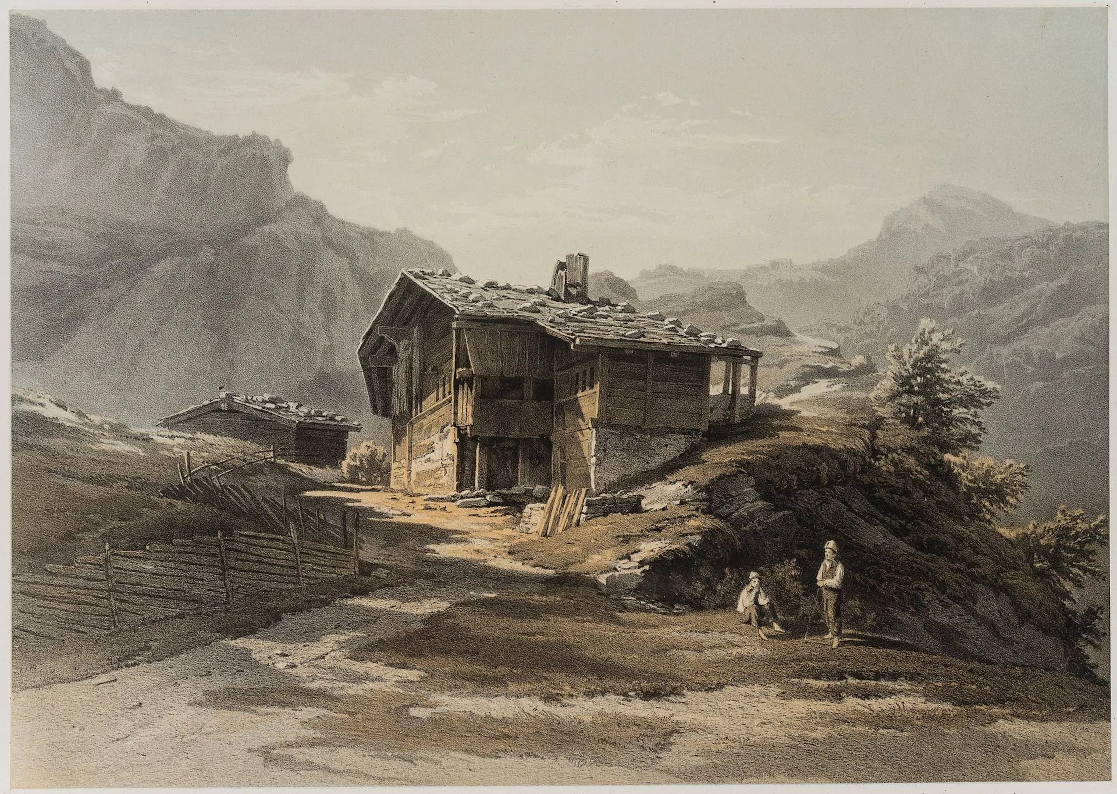 K. LINDEMANN-FROMMEL (*1819) after SUTER (*1805), Meiringen in the