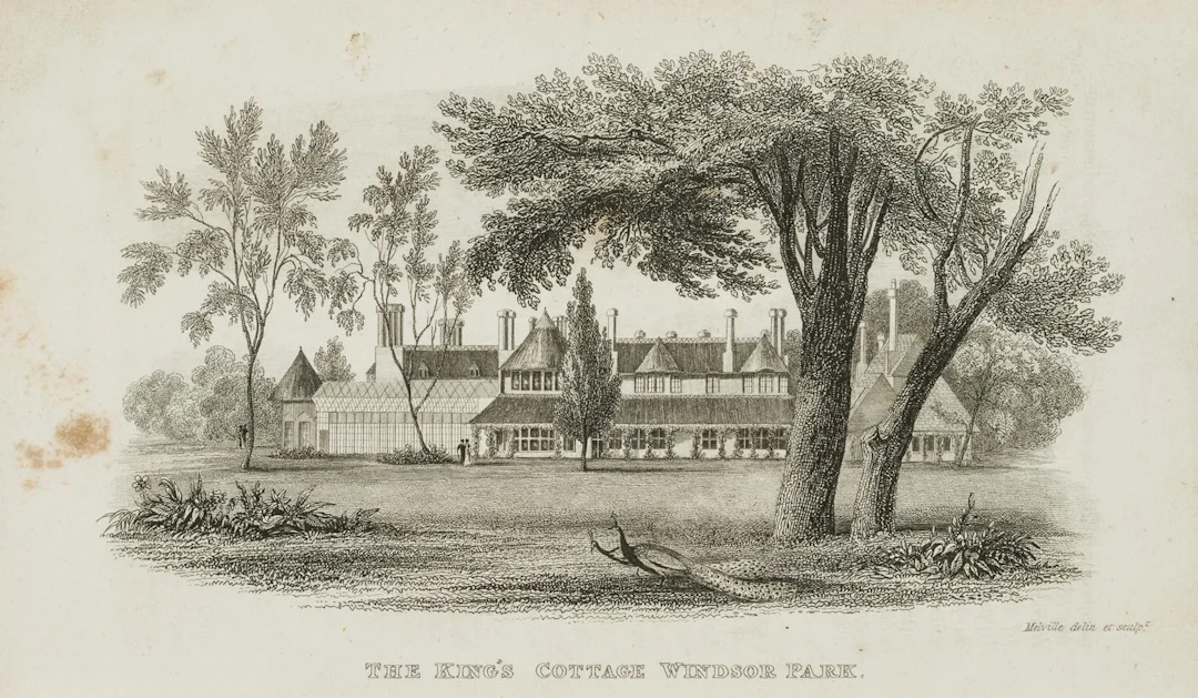 H. MELVILLE (1826–1877), The King's Cottage, Windsor Park, around