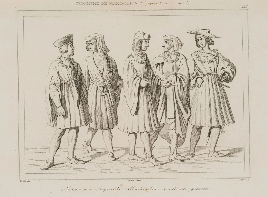 M. LEBAS (*1783) after DÜRER (*1471), The Triumph of Maximilian I