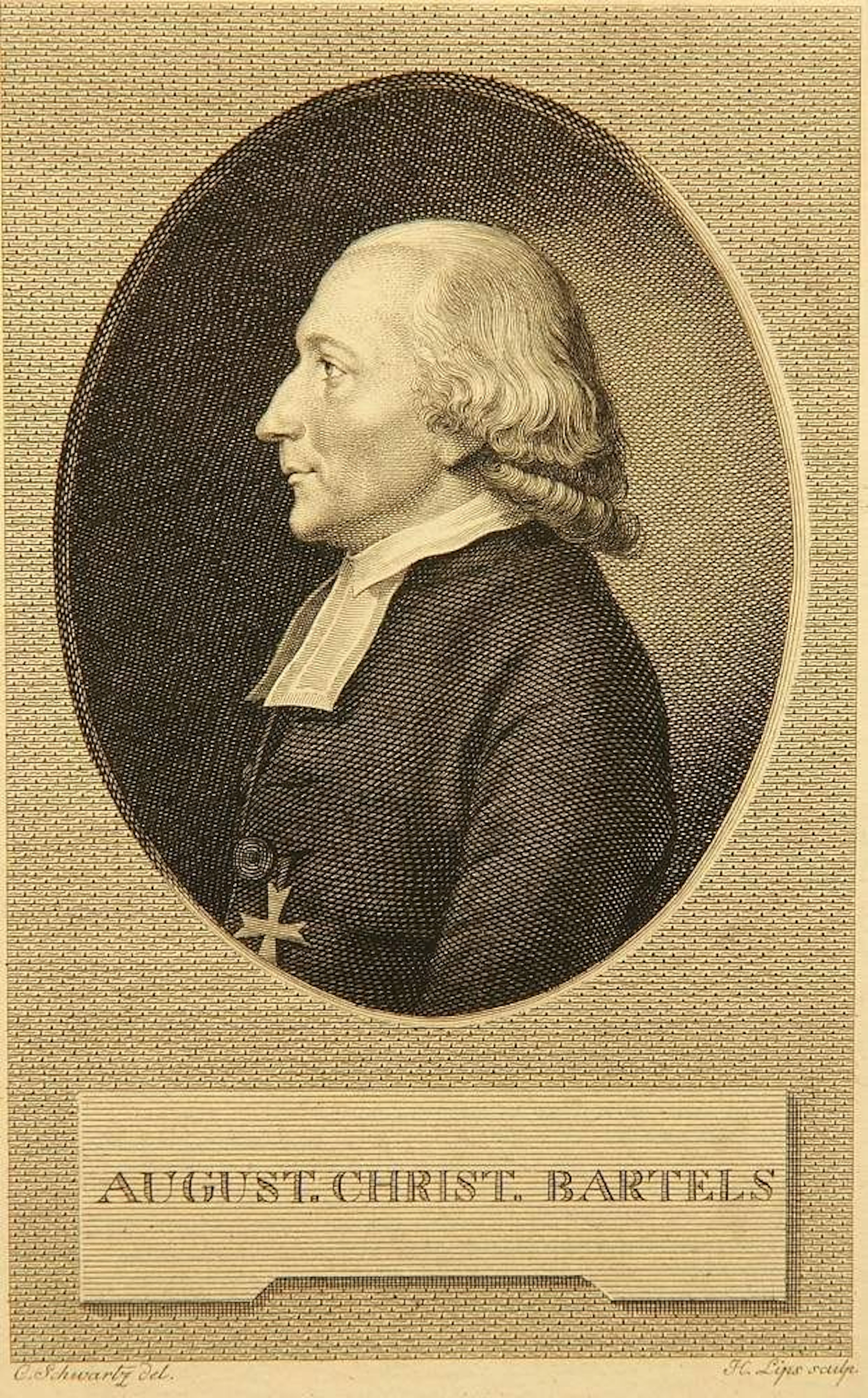 J. LIPS (*1758) after SCHWARTZ (*1756), August Christian Bartels (1749–1826)