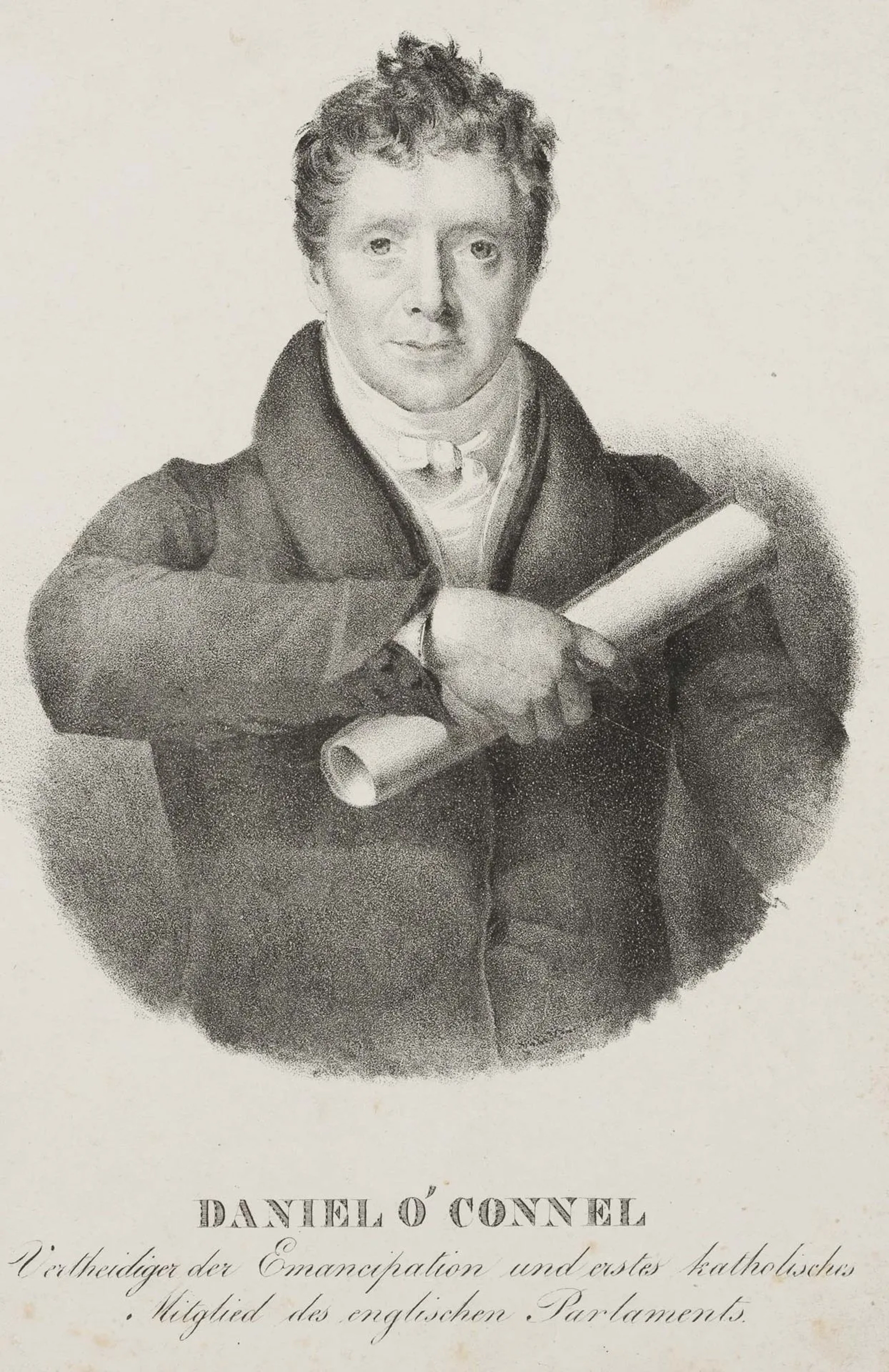 Unknown (19th), Politician Daniel O'Connell, Lithograph Unknown (19th