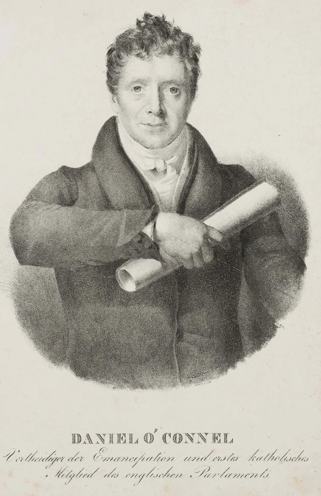Unknown (19th), Politician Daniel O'Connell, Lithograph Unknown (19th