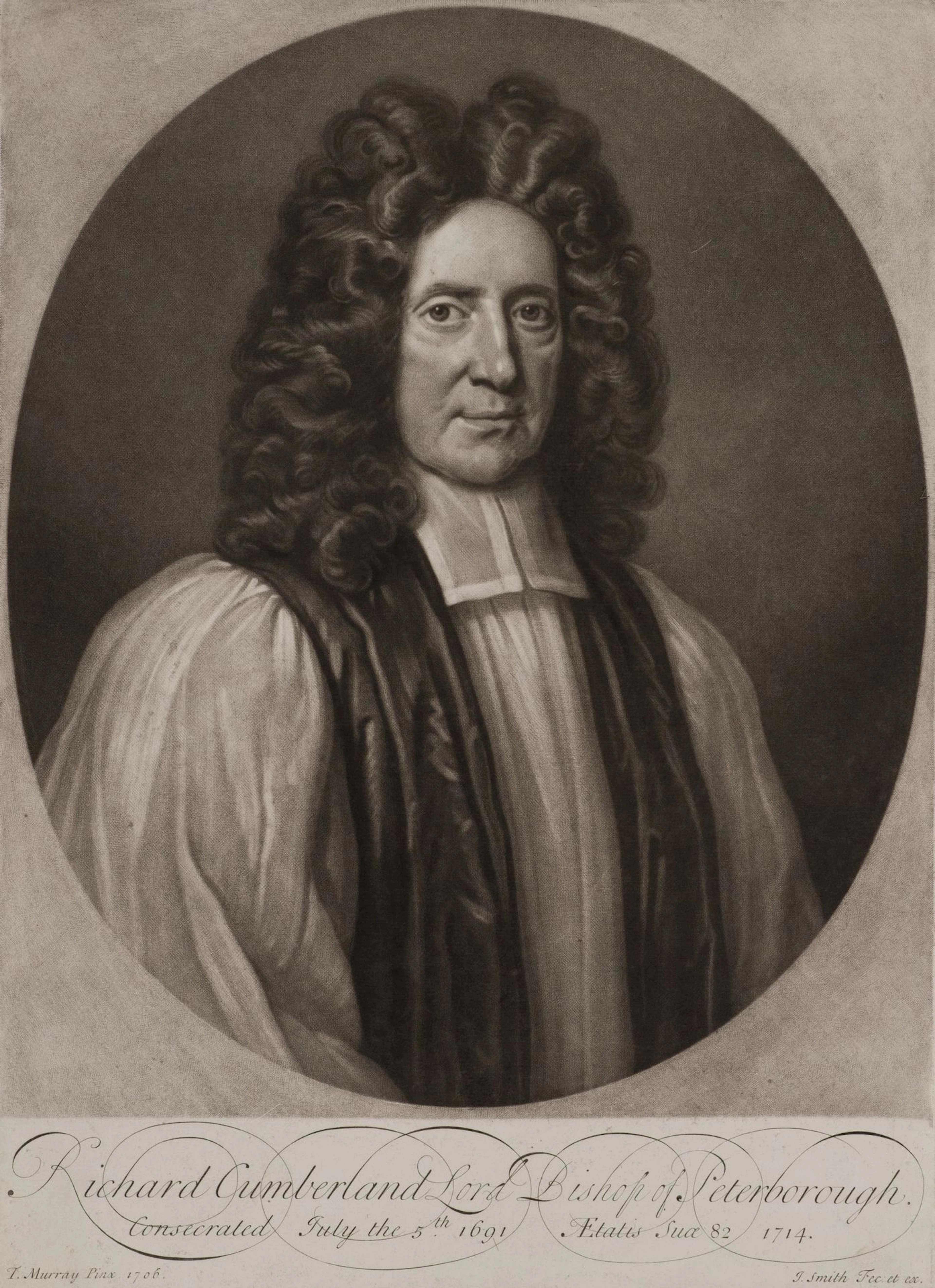 THE MEZZOTINT ARTIST (*1652) after MURRAY (*1663), Portrait of Richard